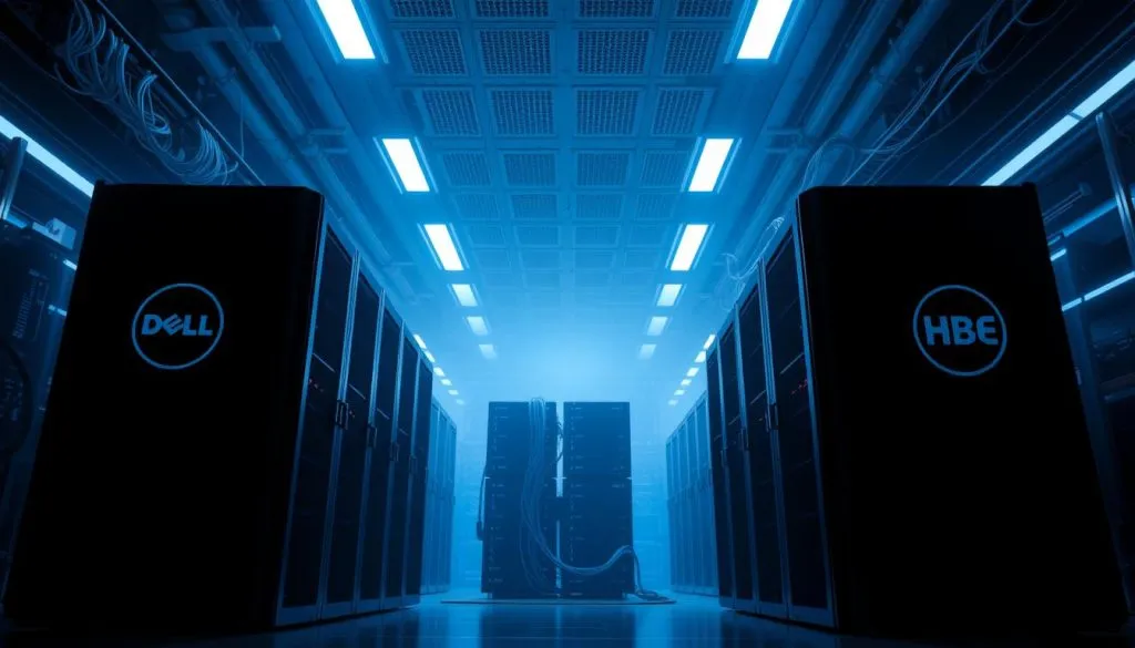 Dell and HPE rack servers